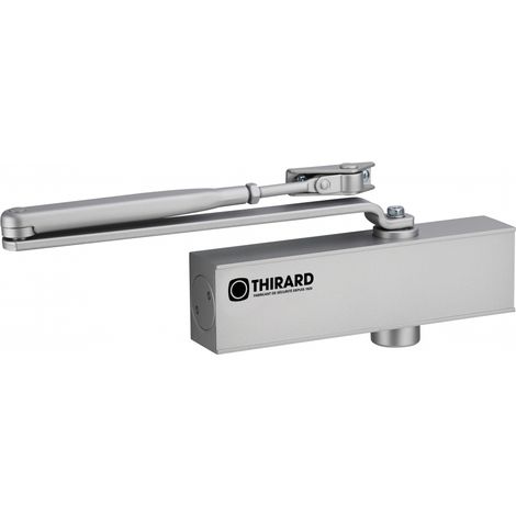 THIRARD - Ferme-porte automatique hydraulique Design force 3, argent - THIRARD