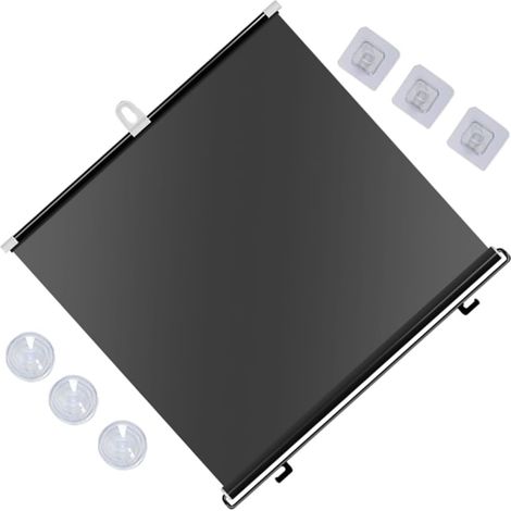 soleil rétractable pour pare brise de voiture 50 x 125 cm (1/5)