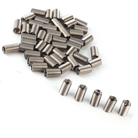 50 inserts filetés mâle femelle réducteur écrou réparation outil inox fixation M10x1.25 3D (1/5)