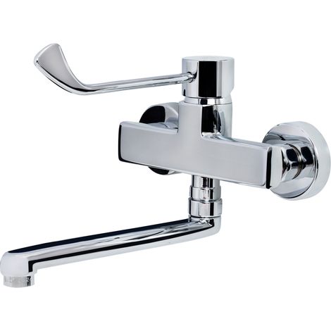 Presto Equip grifo gerontológico lavabo aroha mural 46010pg (1/2)