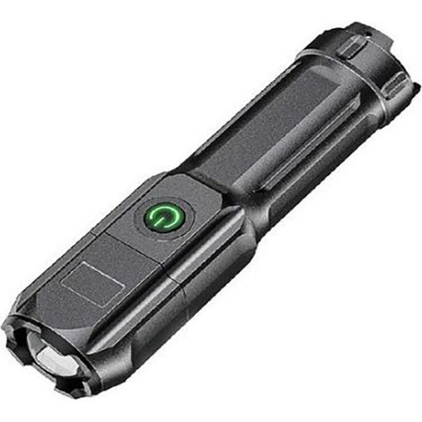 Hochleistungs-T6-LED-Taschenlampe aus Aluminiumlegierung, Teleskopfokus, Mini-Wasserdicht, starkes Licht, tragbare Outdoor-Taschenlampe, 1 Stück