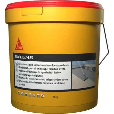 Sikalastic-685 Negro Cubo 5 Kg SIKA