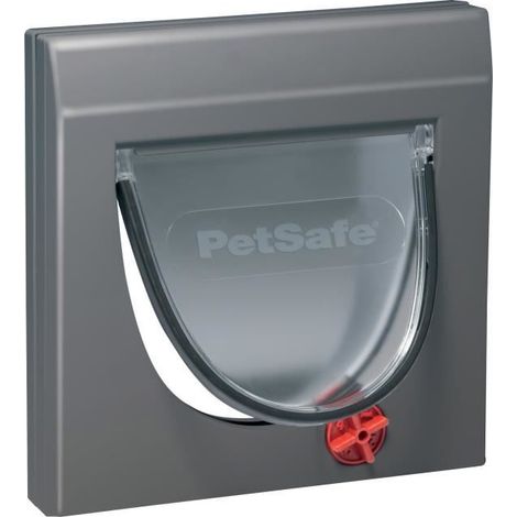 PETSAFE PORTE STAYWELL CLASSIQUE 4 POSITIONS - GRIS - POUR CHAT 915SGIFD (1/3)
