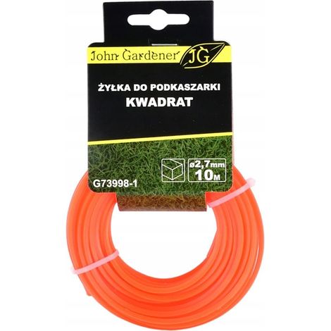 Attrezzo da giardino geko g73998-1 nylon 2,7 mm 10 m (1/2)