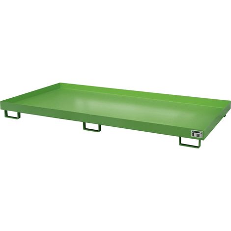 Bauer Regalwanne RW 2700-1, lackiert, Resedagrün