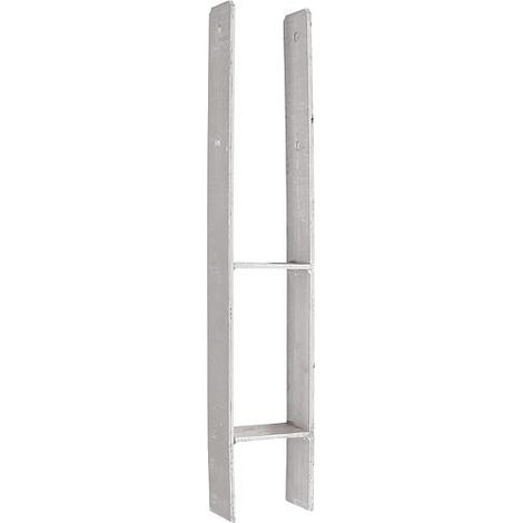 Ancre de montant type H 100 galvanise a chaud (tzn)