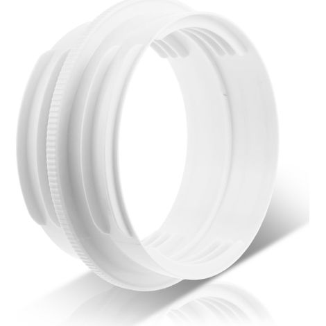 Adaptateur Tuyau Climatiseur Portable - 130 À 150 Mm - Connecteur Évacuation Air Conditionné - Blanc - 1 Pièce