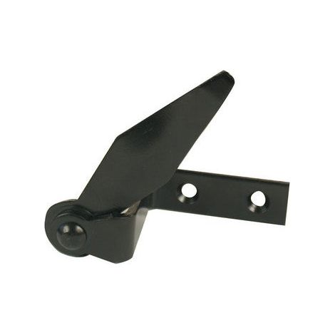 AFBAT Arrêt sur platine acier prépeint, H.95 x L.80 x P.60 mm