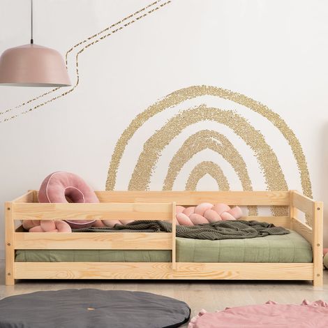 Cama 70x140 con somier Diane Madera (1/3)