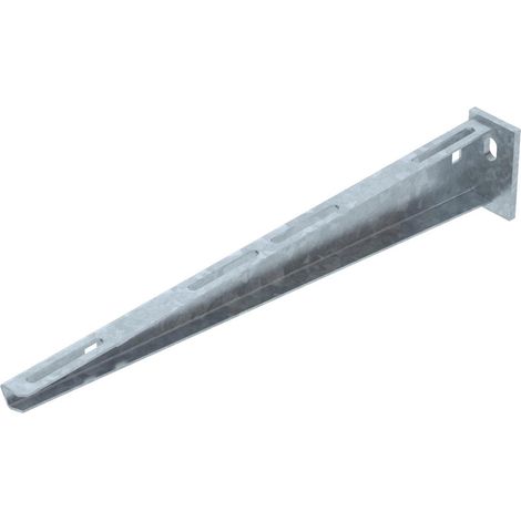 OBO Bettermann Voladizo de pared y poste con placa superior soldada B410mm Acero galvanizado en caliente, 6420745