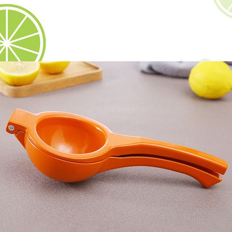 Manuelle Zitruspresse für Orangen, Zitronen, Limetten und andere Zitrusfrüchte, maximale Saftausbeute. (1/4)