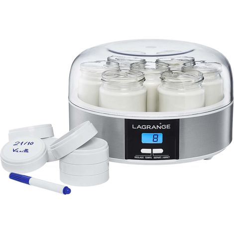 Yaourtière, 7 pots en verre, 13W, 439101