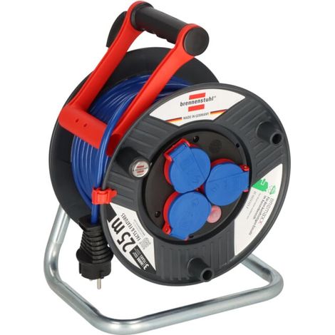 Enrouleur de câble Garant IP44 25m AT-N05V3V3-F 3G1,5 bleu (1/5)