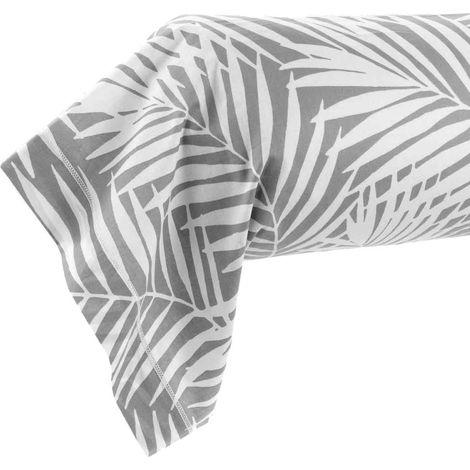 Taie de Traversin "Botania" 85x185cm Gris (1/3)