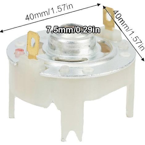 Porte-balais, pièces de commutation en carbone pour perceuse électrique RS775 RS750 RS755, support en métal pour moteur 12-24 V, durable (1/5)