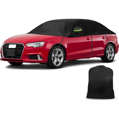 Halbe Autoabdeckung Wasserdicht für Audi A3/S3 Cabriolet 2008-2012, UV-Schutz, Schwarz (1/5)