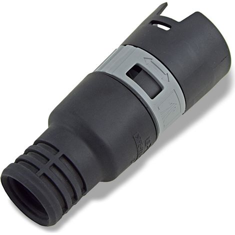 Adaptateur universel pour outils Ø35 mm – Compatible avec aspirateurs MENZER VCL/VCM/VCH – Réglage d'entrée d'air – Pour diamètres 27/36 mm