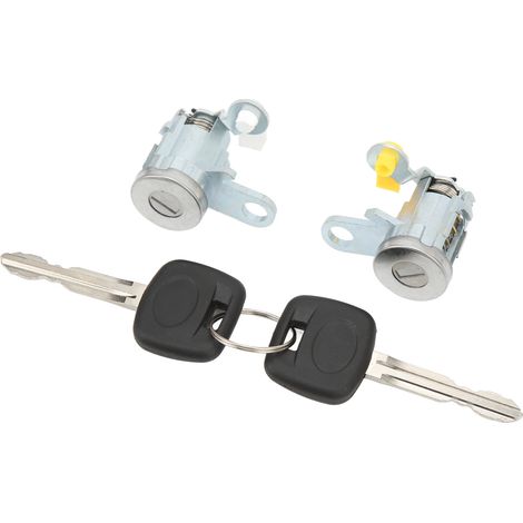 Paire de cylindres de serrure de porte avant 6905135070, remplacement en alliage d'aluminium pour Tacoma 1995-2004 (1/5)