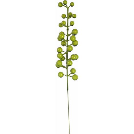 Rameaux De Baies Artificielles - 30 Baies Burgundy Par Tige - Pour Décor De Noël Couronnes Bouquets Et Dispositions Florales - Lot De 1 (1/5)