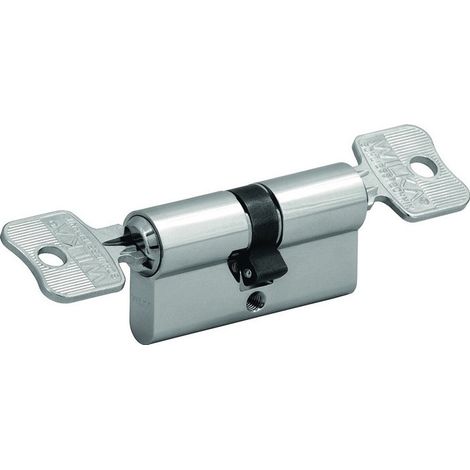 Cylindre double 3663 35/45mm NuG les deux nombres de clés 3 clés différentes WILKA