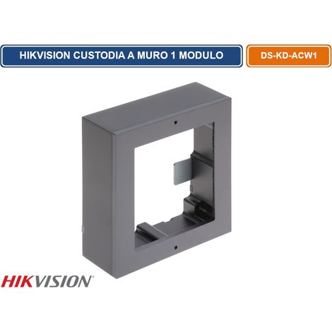 HIKVISION DS-KD-ACW1 CUSTODIA MONTAGGIO SUPERFICIALE A PARETE 1 MODULO (1/5)
