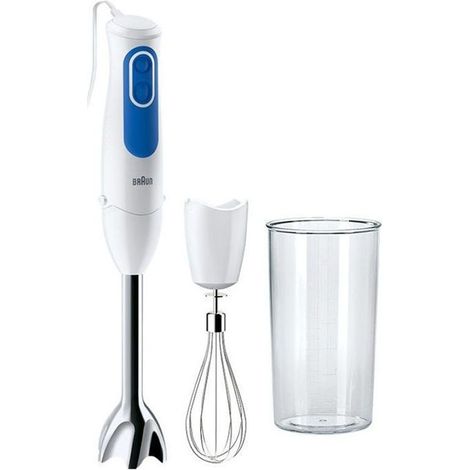 Batidora de Mano BRAUN MQ3005WH 700W (Ref.0X22111197) Azul, Blanc (1/5)