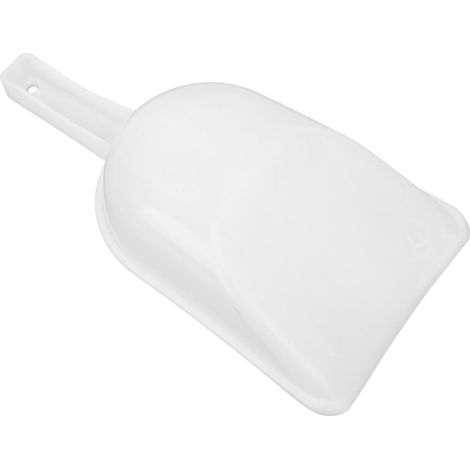 pelle à neige miniature en plastique PE pour frigo, racloir à glace facile à nettoyer avec crochet, blanc, usage intérieur et extérieur (1/5)