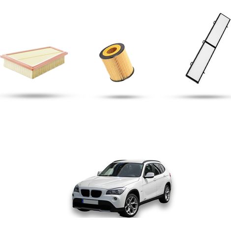 Kit tagliando 3 filtri compatibile con Bmw x1 (E84) 28ix 180kw dal 2011 (1/5)