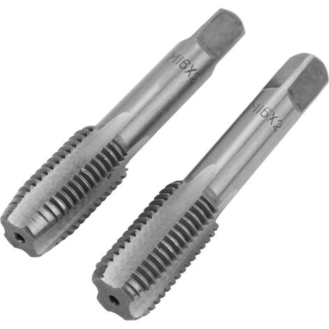 metrische HSS-Gewindebohrer mit geraden Nuten, M16x2,0 Handgewindebohrer (1/5)