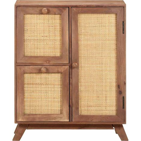 Maison Exclusive - Credenza 60x35x75 cm in Legno Massello di Mango (1/5)