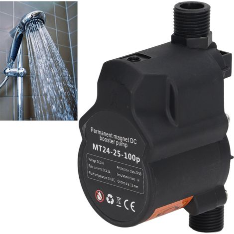 Trimec – Pompe de surpression automatique 100W 25L/min 25m – Classe H IP56 – Pour chauffe-eau avec adaptateur secteur (1/5)