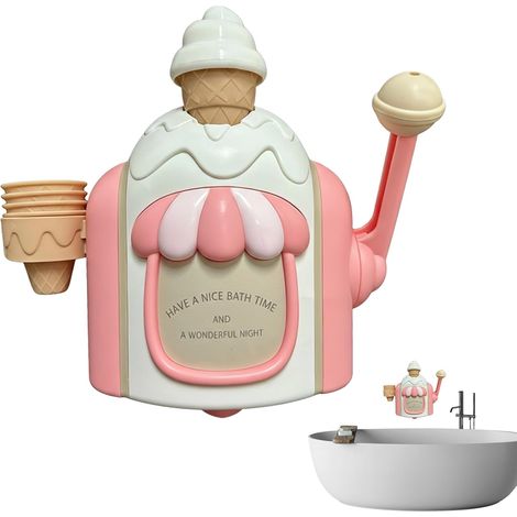 Jouet de bain , bulle créative , poignée à levier , hauteur 23 cm , en polypropylène , pour baignoir