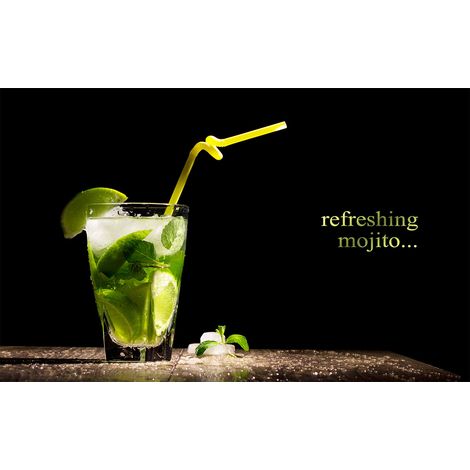 Affiche cuisine refereshing mojito, 60x40cm - made in France (1/5)