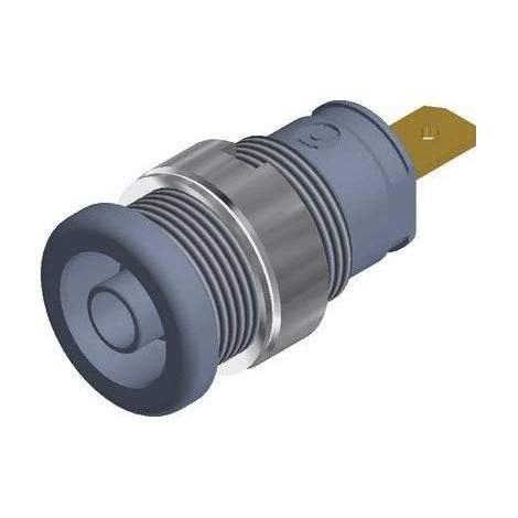 SKS HIRSCHMANN SEB 2610 F4,8 PRESA DI SICUREZZA DA LABORATORIO PRESA VERTICALE Ø PERNO: 4 MM GRIGIO 1 PZ.