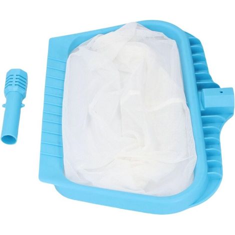 Professionelles Poolskimmernetz zur Entfernung von Laub und anderen Verunreinigungen mit austauschbarem Netzgewebe, geeignet für Schwimmbäder, Teiche und Springbrunnen - (1/5)