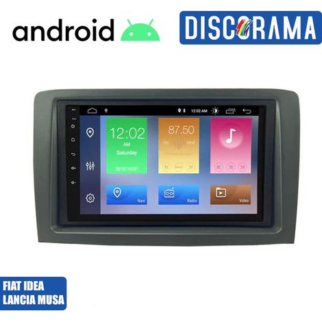 AUTORADIO ANDROID FIAT IDEA LANCIA MUSA 2003-2012 STEREO AUTO TOUCH 7″ WIFI BT (1/5)