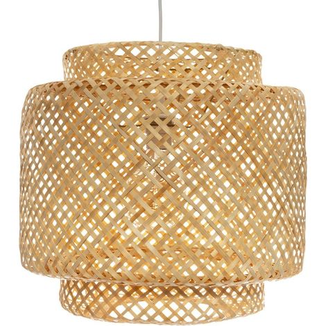 Suspension bambou Liby naturel D40 (1/5)