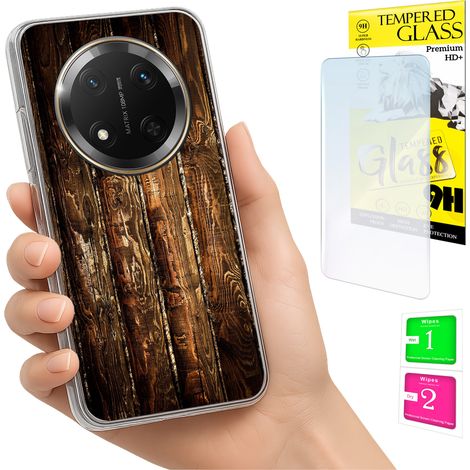 Funda para Honor Magic7 Lite con cubierta fotográfica y tapa trasera + cristal 9H (1/5)