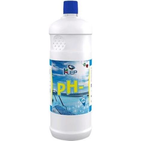 Correcteur de pH pour piscines Flacon 1 litre PH MOINS