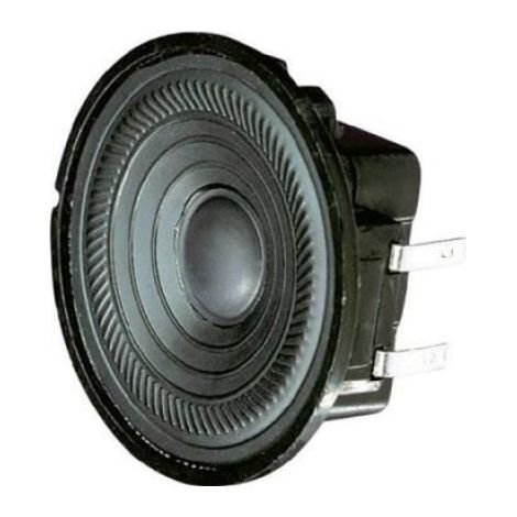 Haut-parleur à large bande - - K 50 WP - 5 cm - 50 ohms - Plastique noir