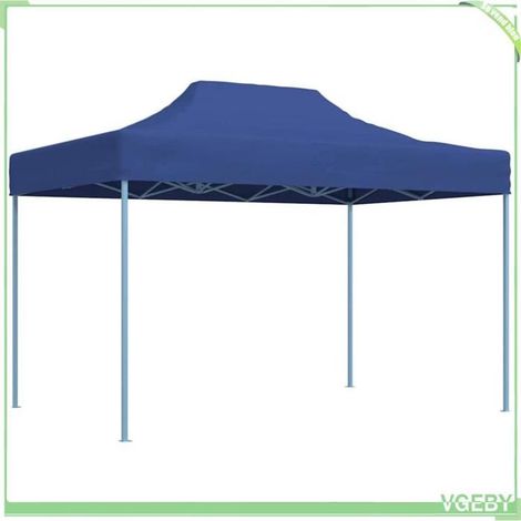 Tente de réception pliante professionnelle - FAFEICY - 48889 - 3x4 m - Acier thermolaqué - Toit Oxford 600D PVC (1/5)