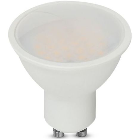 V-TAC PRO VT-271 Lampadina LED 10W GU10 100° faretto spot SMD bianco caldo 3000K - SKU 218781