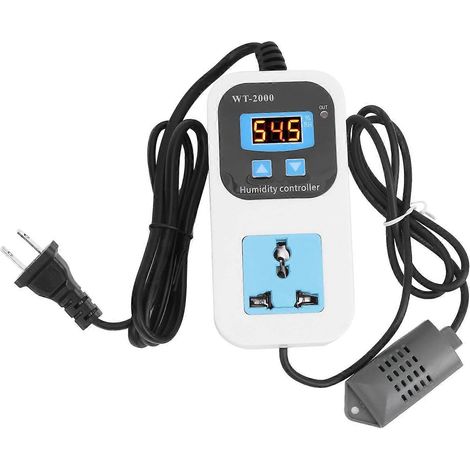 Digitaler Feuchtigkeitsregler Befeuchten Entfeuchten Schalterbuchse 0%99%RH WT2000 (1/4)