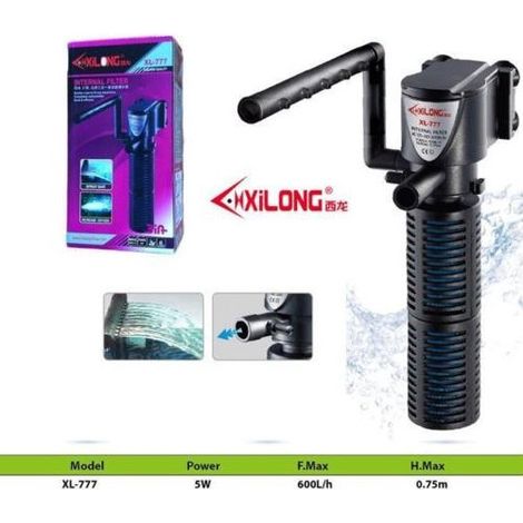 TRADE SHOP - Filtro Interno Per Acquario Acquari Pesci Casa 600l/h 5 Watt Xl-777 - (1/2)