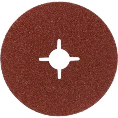 BOSCH - 5 PEZZI - FOGLI ABRASIVI IN FIBRA BLUEMETAL CON FISSAGGIO A STAFFA - Ø125MM GRANA 60 - PER SMERIGIATRICE ANGOLARE