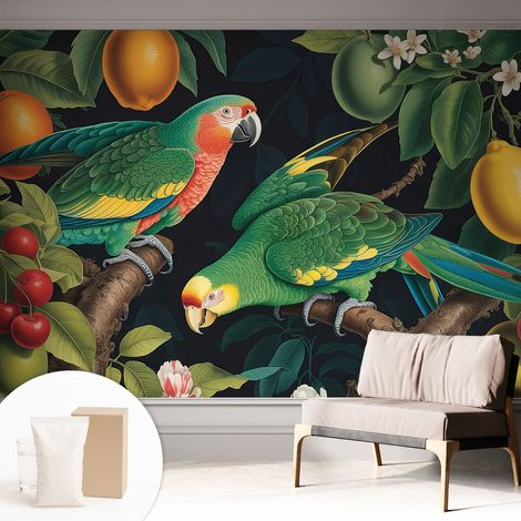 Carta Da Parati - Fotomurale In Vlies - per Decorazione pareti - Per La Cucina Camera Da Letto Per La Soggiorno Avventura tropicale 312x219 cm (1/5)