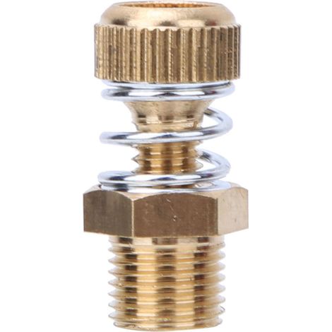 Set di 10 silenziatori pneumatici in ottone, filettatura maschio BSPT, elettrovalvola, connettore di scarico aria da 1/8" -Crezuo