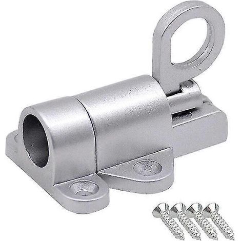 Loquet de porte à ressort pour trappe de grenier/plafond/verrouillage en alliage d'aluminium