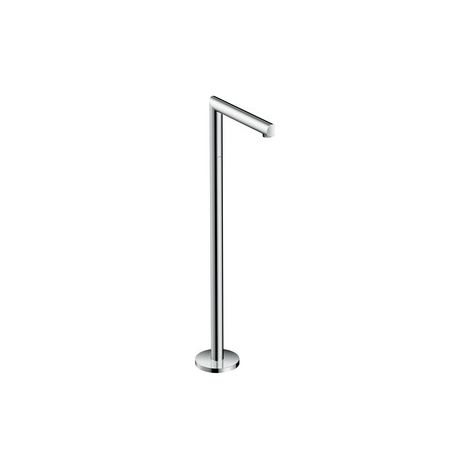 hansgrohe AXOR Uno Wanneneinlauf, freistehend, gerade, Ausladung (1/4)
