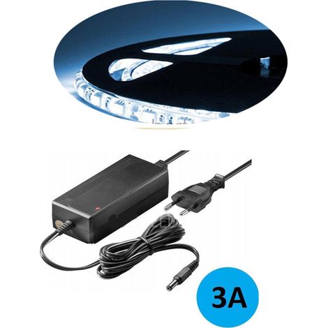 5MFLEXIBLES5050LED-STREIFEN-SETMIT3A-STROMVERSORGUNG,KALTWEIẞ,IP65